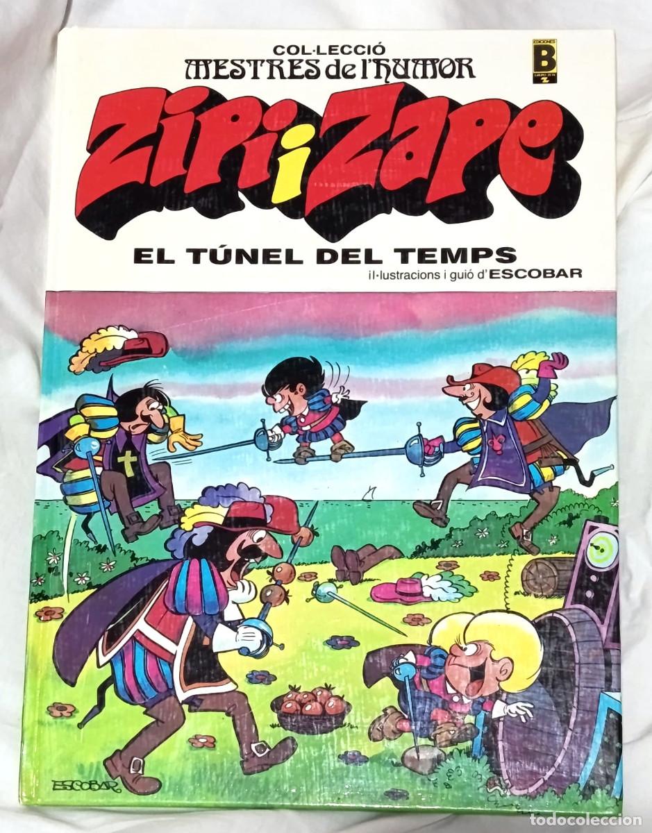 C&oacute;mics: Comic Tebeo N&ordm; 4 Zipi i Zape El t&uacute;nel del Temps, Jos&eacute; Escobar, Col-lecci&oacute; Mestres de Humor, 1987