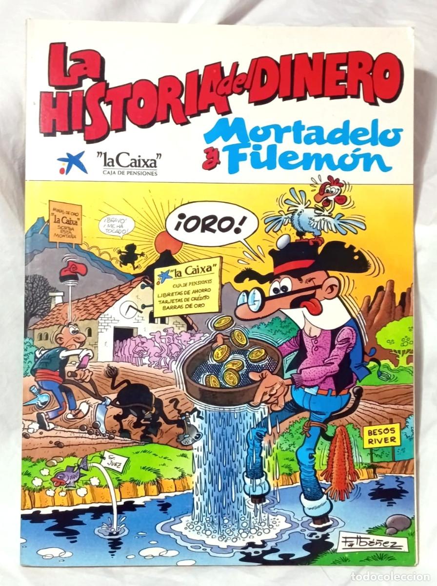 C&oacute;mics: Comic Tebeo Mortadelo y Filem&oacute;n : La historia del dinero, Ed. Especial La Caixa, Francisco Iba&ntilde;ez