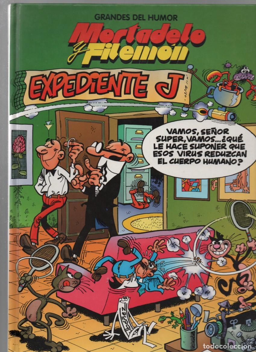 C&oacute;mics: GRANDES DEL HUMOR N&ordm; 1. MORTADELO Y FILEMON: EXPEDIENTE J. EL PERIODICO