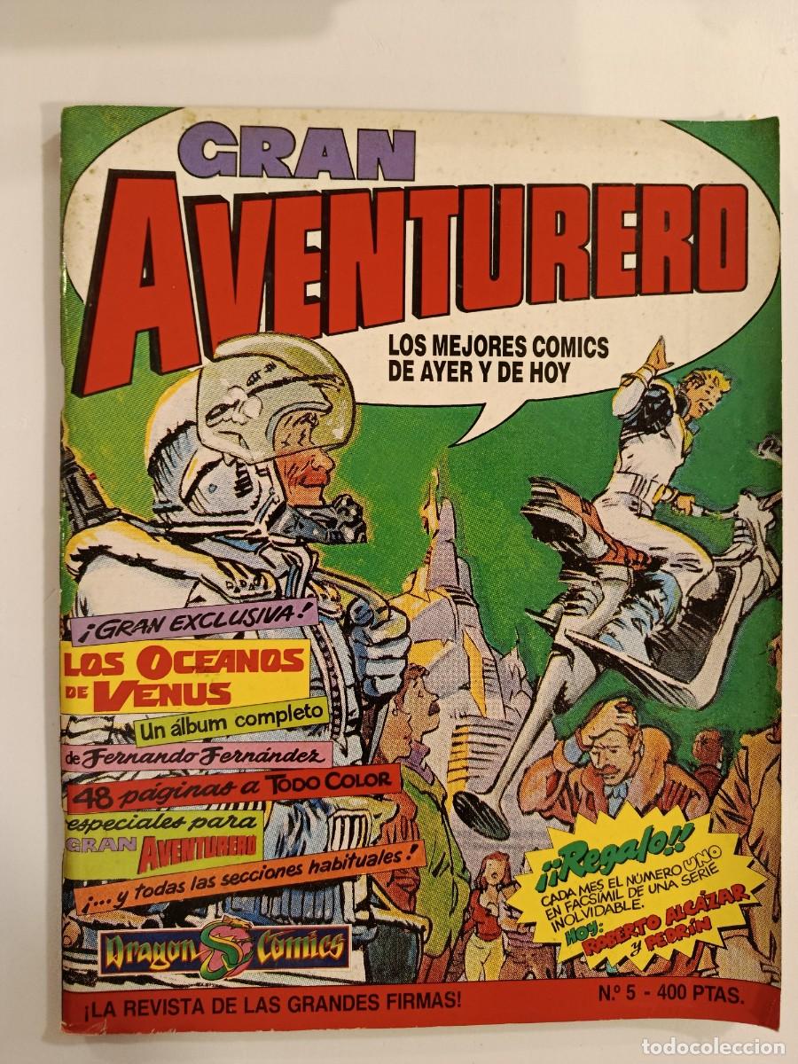 C&oacute;mics: GRAN AVENTURERO N&ordm; 5. LOS OCEANOS DE VENUS. EDICIONES B. 1989