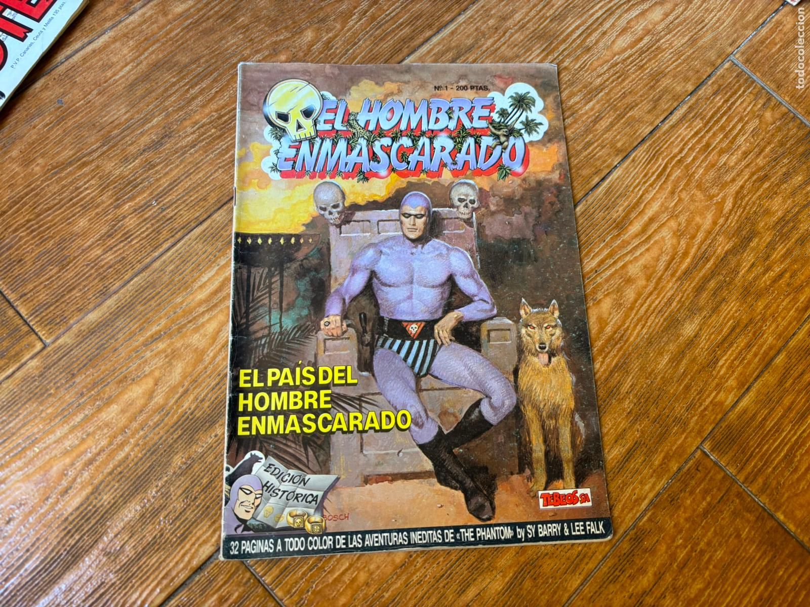 C&oacute;mics: EL HOMBRE ENMASCARADO N&ordm; 1 EDICI&Oacute;N HIST&Oacute;RICA. TEBEOS SA