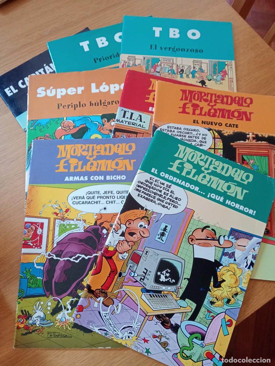 C&oacute;mics: LOTE CON 8 EJEMPLARES DE LA COLECCI&Oacute;N SUPERC&Oacute;MICS (DE 36). GRAPA. EDICIONES B. 2003.