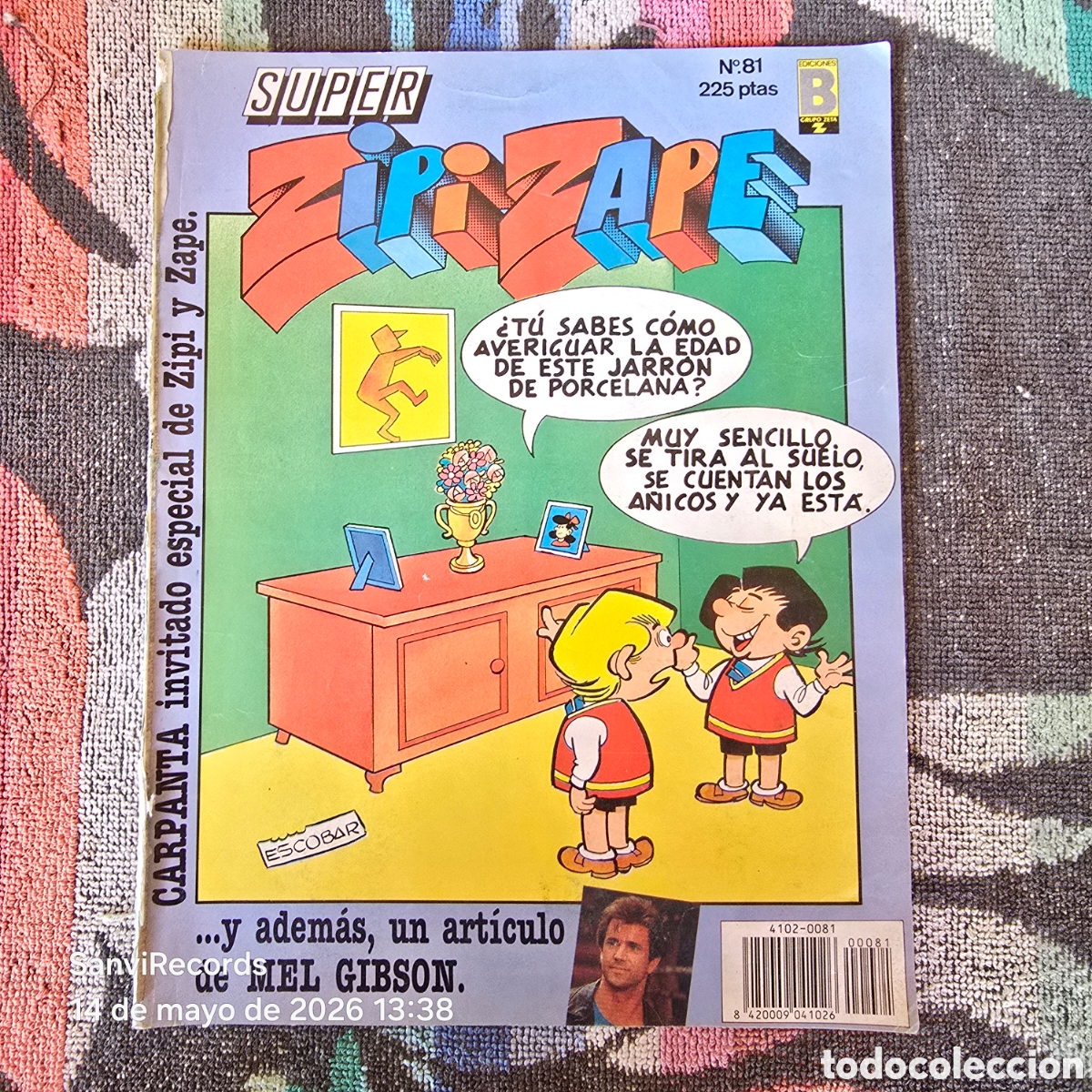 C&oacute;mics: SUPER ZIPI Y ZAPE 81 (EDICIONES B)
