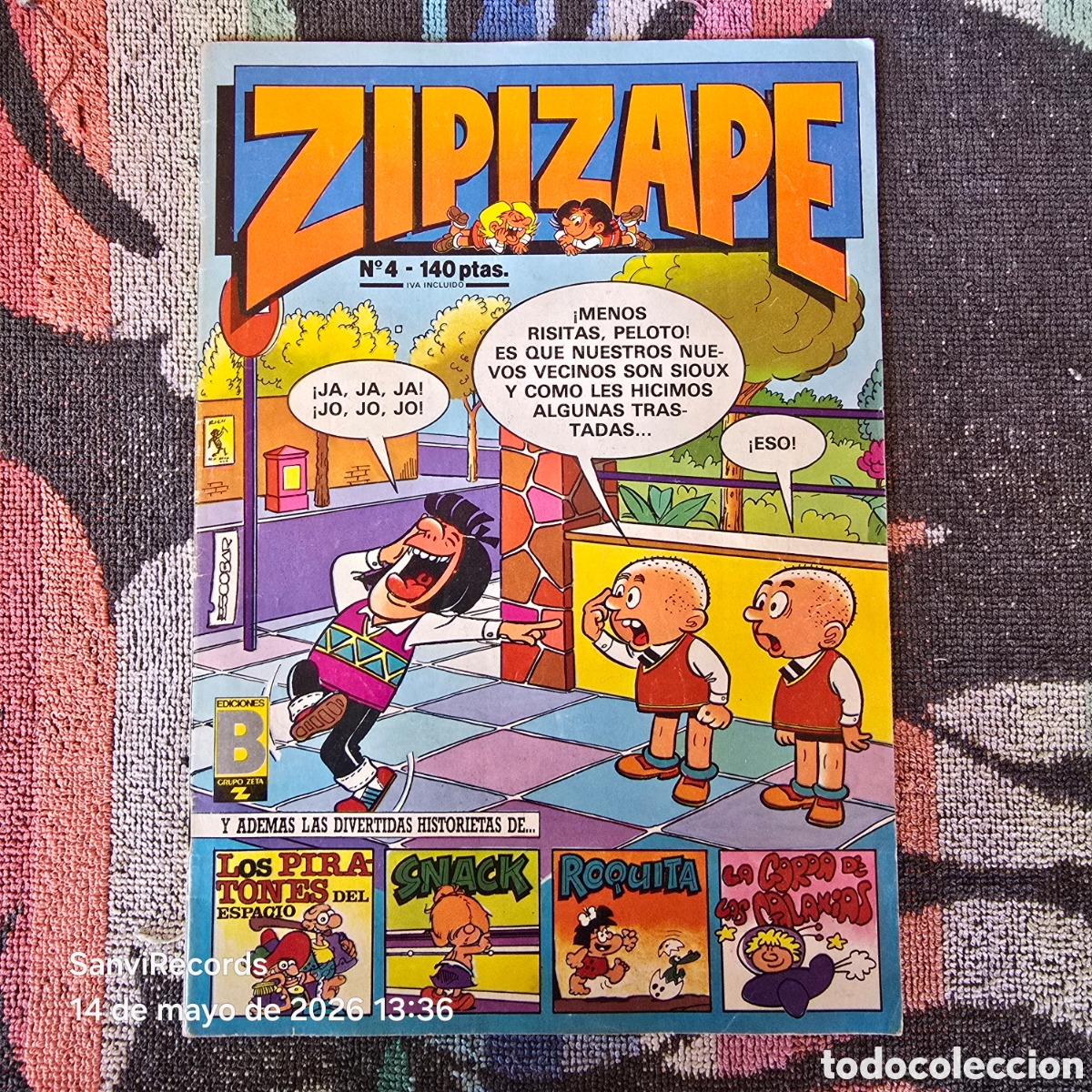 C&oacute;mics: ZIPI Y ZAPE 4 (EDICIONES B) - Foto 1