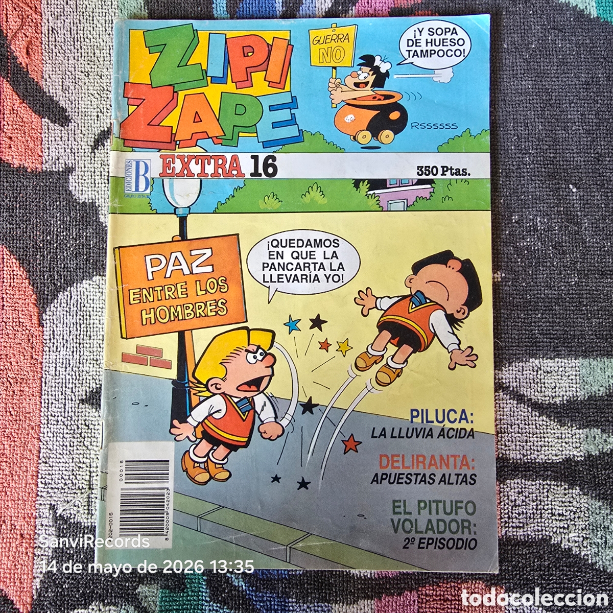 C&oacute;mics: ZIPI Y ZAPE EXTRA 16 (EDICIONES B) - Foto 1
