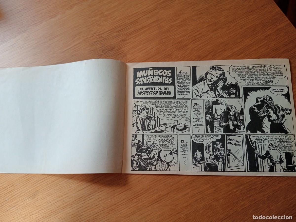 C&oacute;mics: INSPECTOR DAN N.&ordm; 1 (DE 71). MU&Ntilde;ECOS SANGRIENTOS. GRAPA. FACSIMIL. - Foto 2
