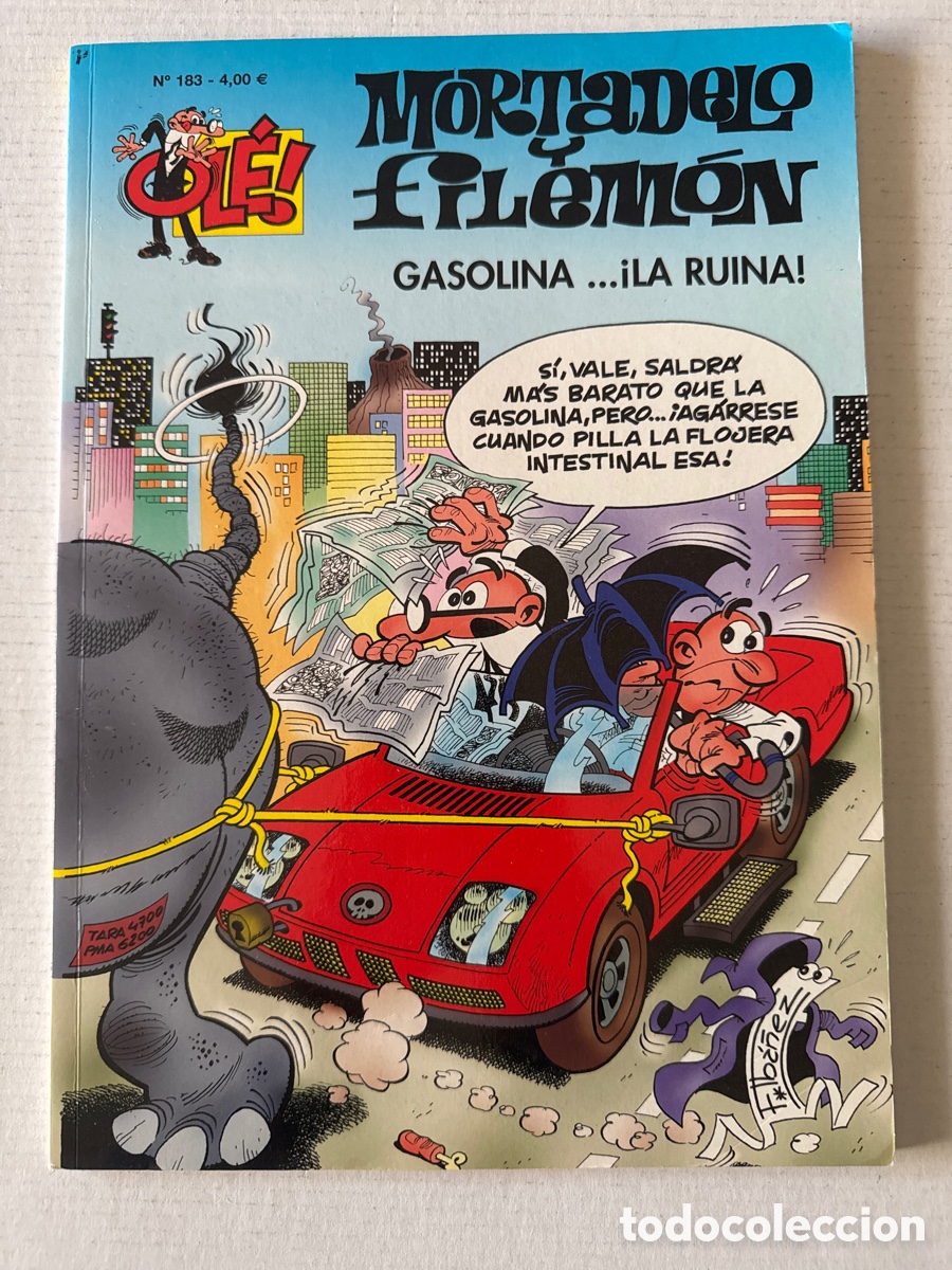 C&oacute;mics: MORTADELO Y FILEM&Oacute;N #183 OL&Eacute; grande - Ediciones B &laquo;PERFECTO ESTADO&raquo;