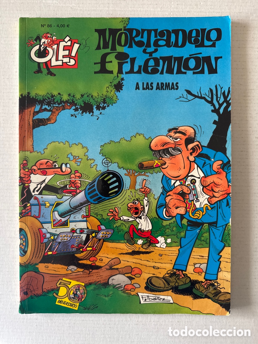 C&oacute;mics: MORTADELO Y FILEM&Oacute;N #86 OL&Eacute; grande - Ediciones B - Foto 1