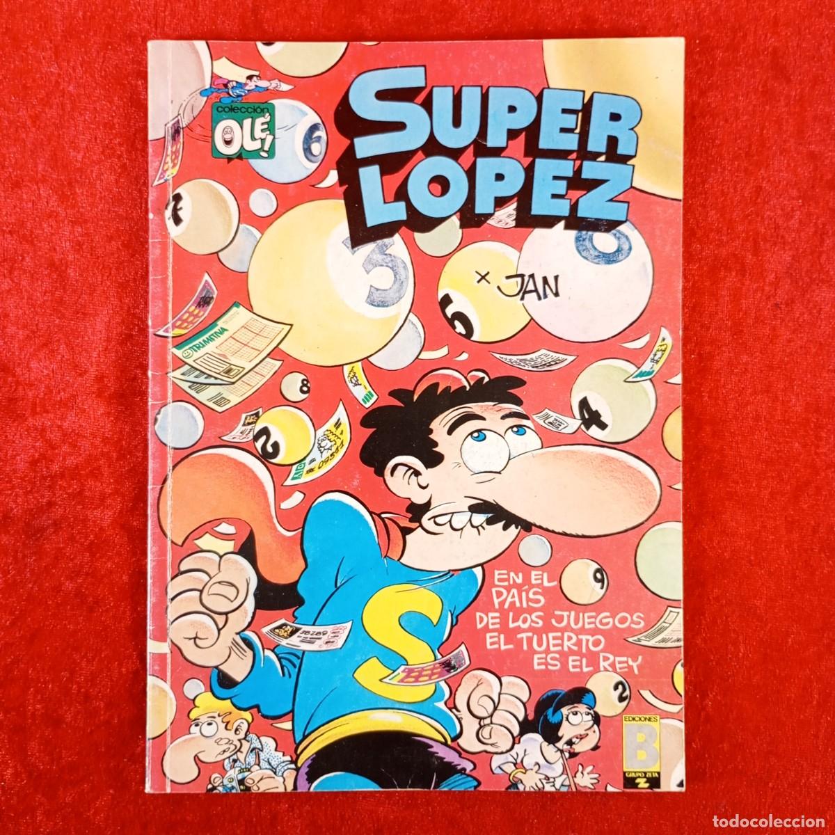 C&oacute;mics: SUPER LOPEZ - COLECCI&Oacute;N OL&Eacute; - SL-12 - 1990 - EDICIONES B / 3779 - Foto 1