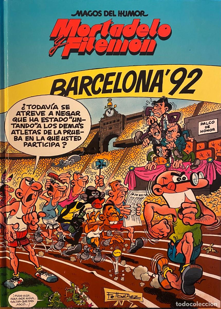 C&oacute;mics: MORTADELO Y FILEM&Oacute;N: BARCELONA 92 (MAGOS DEL HUMOR) Tapa Dura