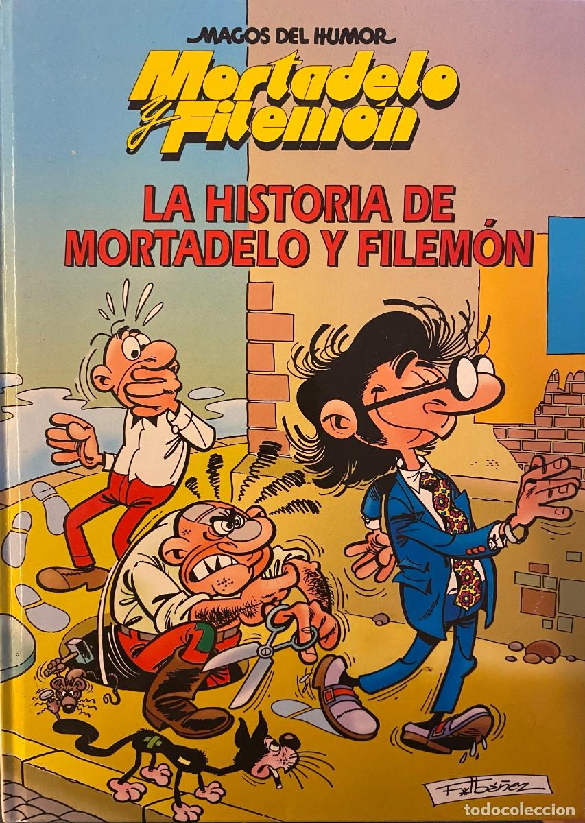 C&oacute;mics: LA HISTORIA DE MORTADELO Y FILEM&Oacute;N (MAGOS DEL HUMOR) Tapa Dura