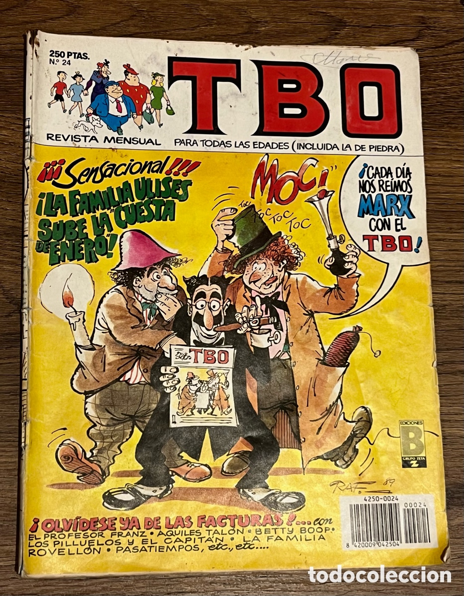 C&oacute;mics: TBO N&ordm;24 EDICIONES B - ENERO 1990 - Foto 1