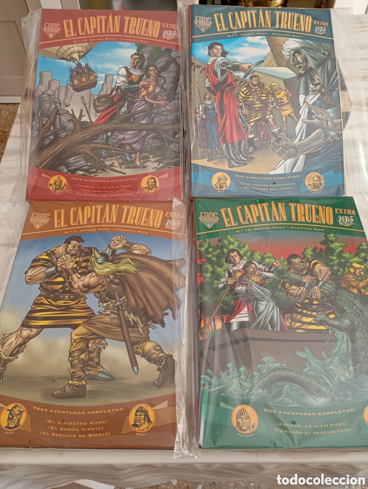 C&oacute;mics: EL CAPIT&Aacute;N TRUENO FANS (N&Uacute;MEROS 1-24)