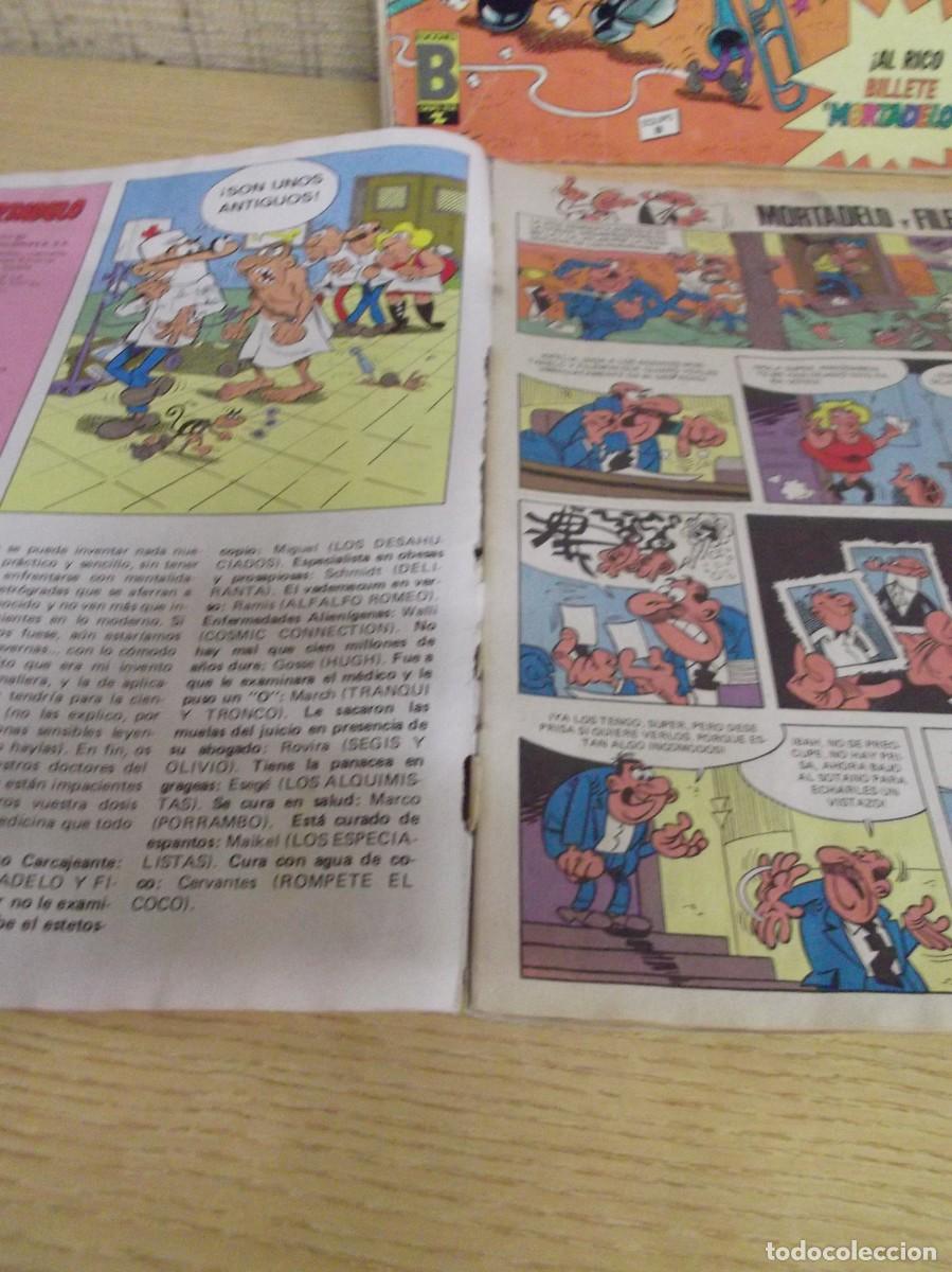 C&oacute;mics: Lote de dos comics de Mortadelo n&ordm; 37 y n&ordm;47.Ediciones B - Foto 4