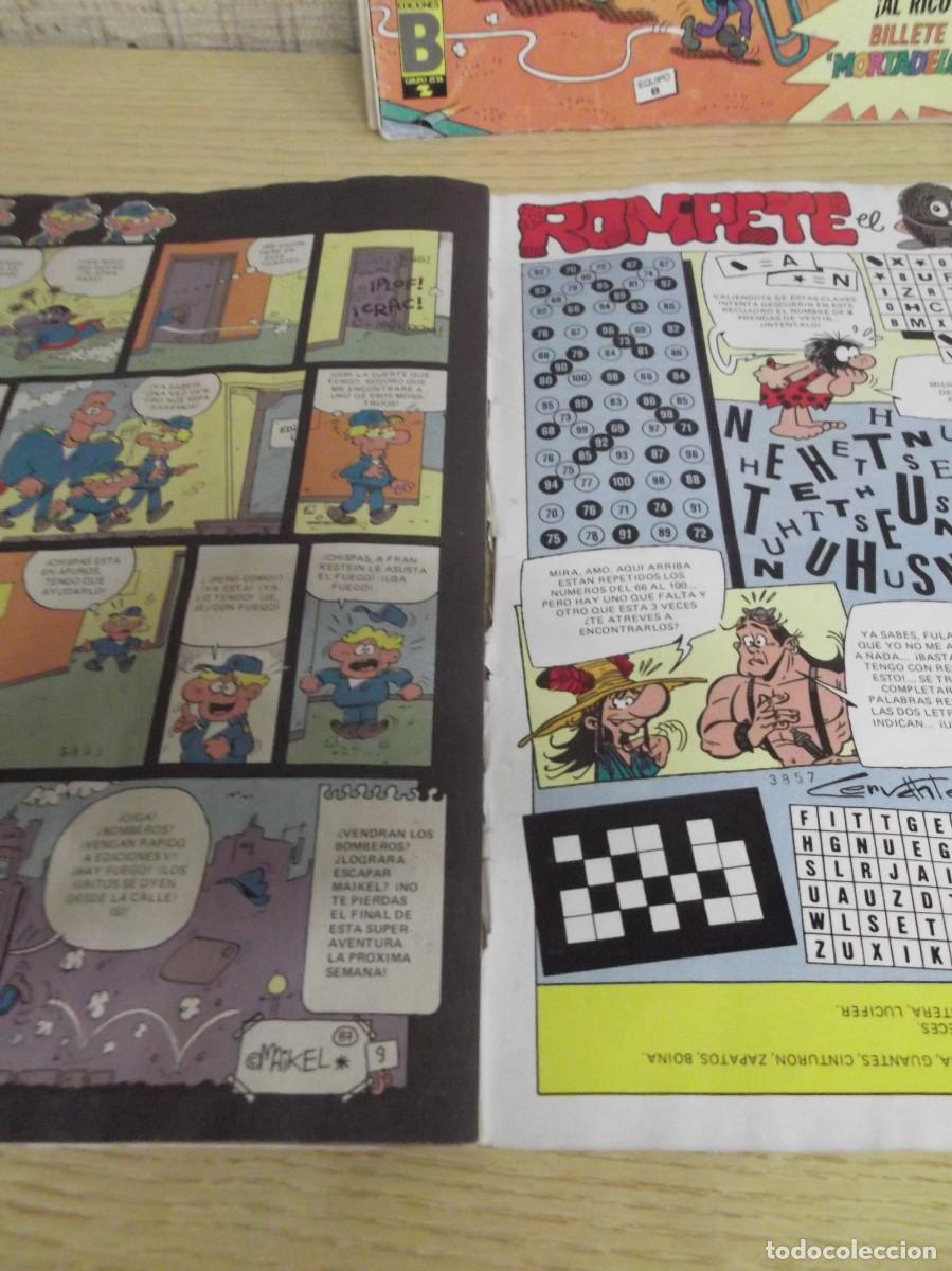 C&oacute;mics: Lote de dos comics de Mortadelo n&ordm; 37 y n&ordm;47.Ediciones B - Foto 5