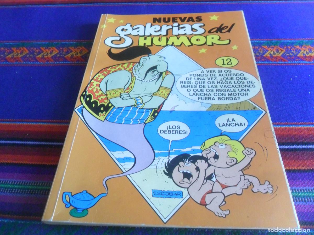C&oacute;mics: NUEVAS GALER&Iacute;AS DEL HUMOR 12 CON SUPER MORTADELO 41 44 SUPER ZIPI Y ZAPE 48 49. EDICIONES B 1988.