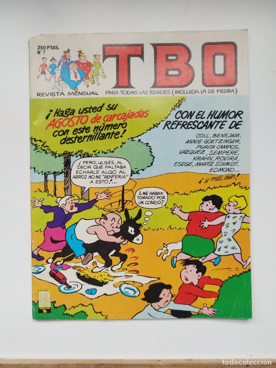 C&oacute;mics: TBO N&ordm; 7 DE 1988 EDICIONES B S.A. GRUPO Z EDITOR MIGUEL PELLICER REVISTA MENSUAL