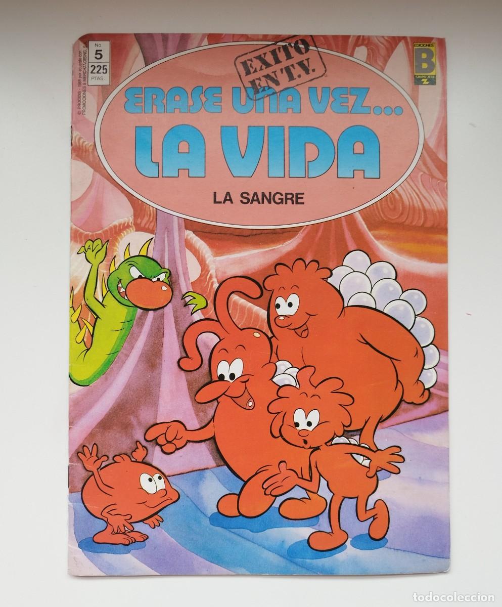 C&oacute;mics: TBO CUADERNO ERSE UNA VEZ... LA VIDA LA SANGRE N&ordm; 5 EDICIONES B PROCIDIS 1985 20 PAGINAS