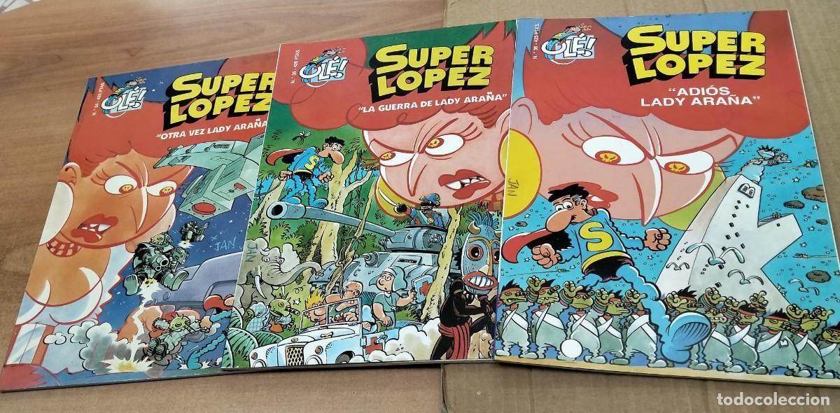 C&oacute;mics: SUPERL&Oacute;PEZ. LA TRILOG&Iacute;A DE LADY ARA&Ntilde;A, de Jan