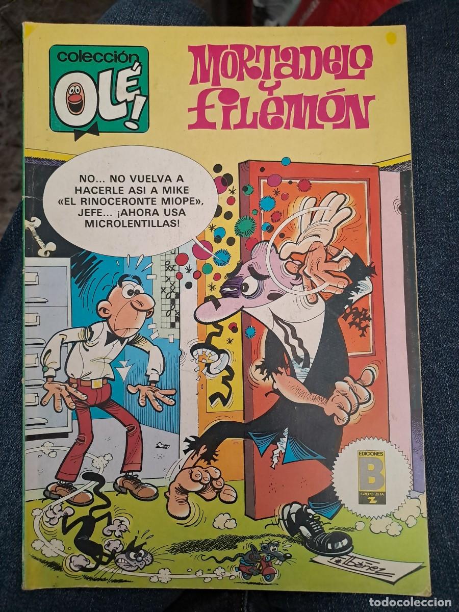 C&oacute;mics: Ole 212, Mortadelo y Filem&oacute;n, primera edici&oacute;n, B en muy buen estado