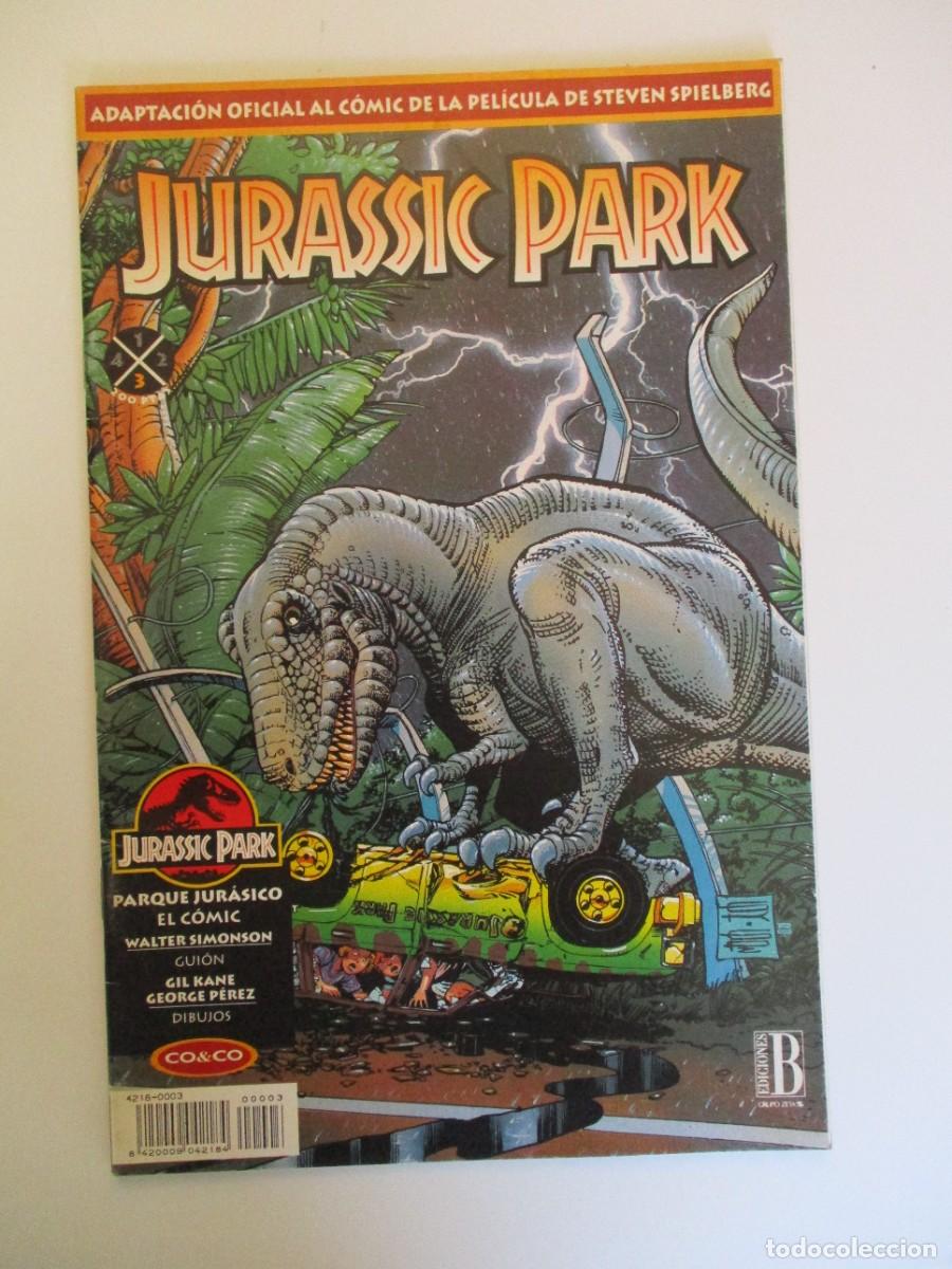 C&oacute;mics: JURASSIC PARK (1993, B) 3 &middot; IX-1993 &middot; JURASSIC PARK