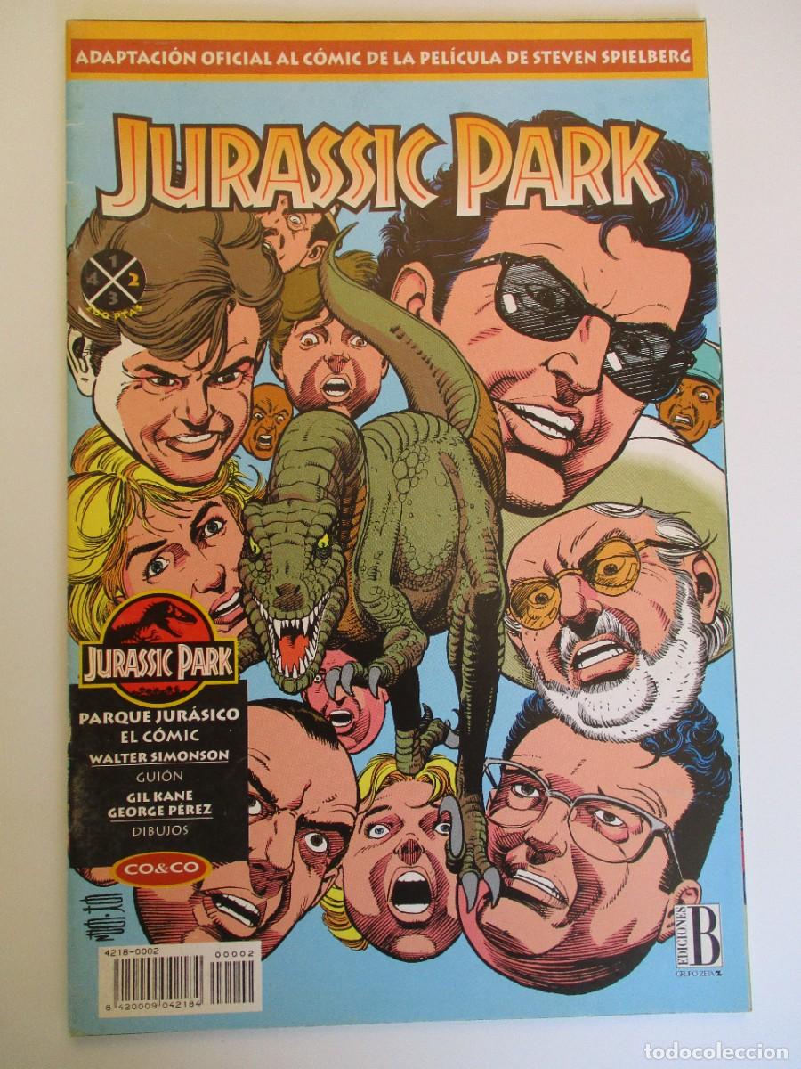 C&oacute;mics: JURASSIC PARK (1993, B) 2 &middot; VIII-1993 &middot; JURASSIC PARK