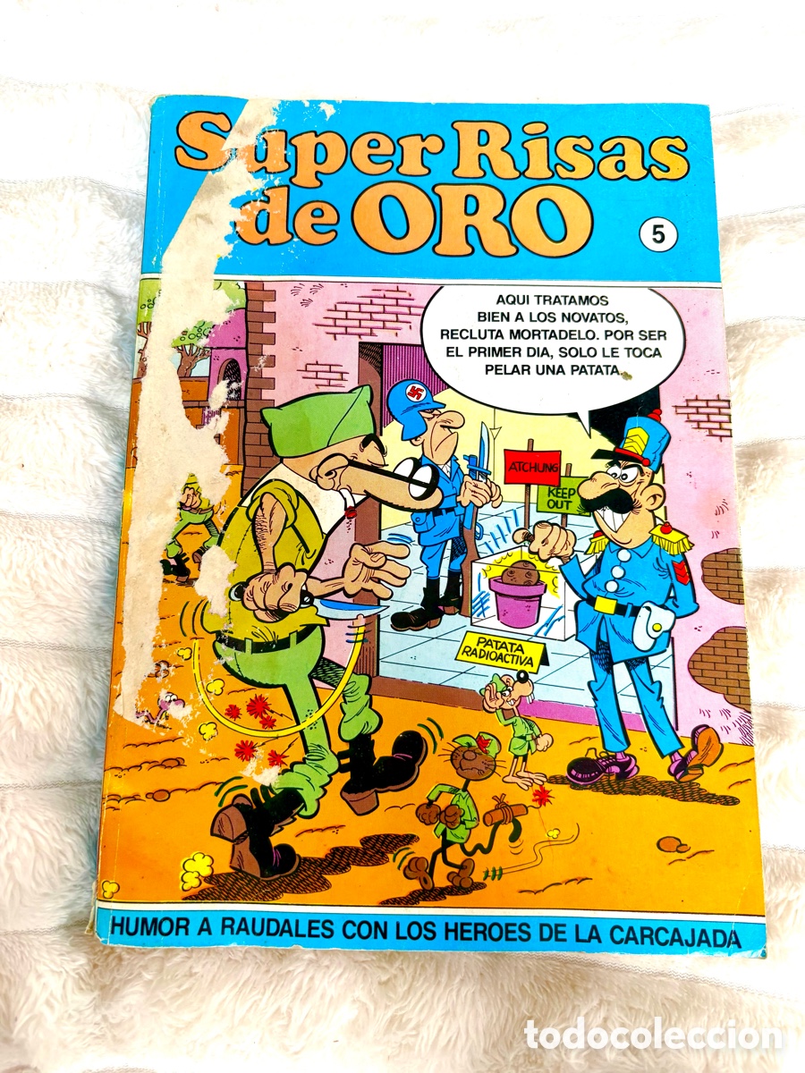 C&oacute;mics: Revista S&Uacute;PER MORTADELO N&ordm; 7 (A&ntilde;o 1987 - Ediciones B) &bull; Con se&ntilde;ales de uso