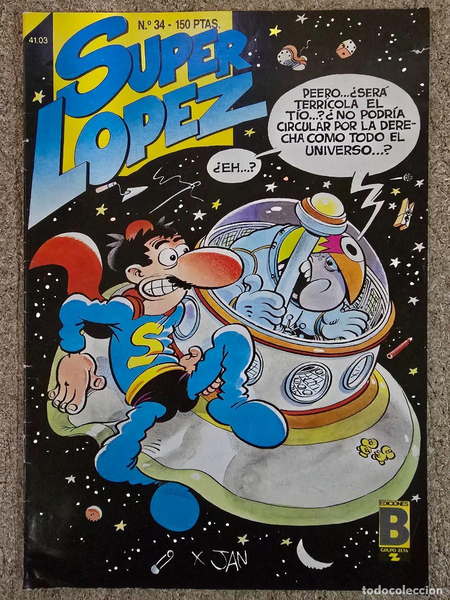 C&oacute;mics: Superlopez.Super Lopez 34.Ediciones B
