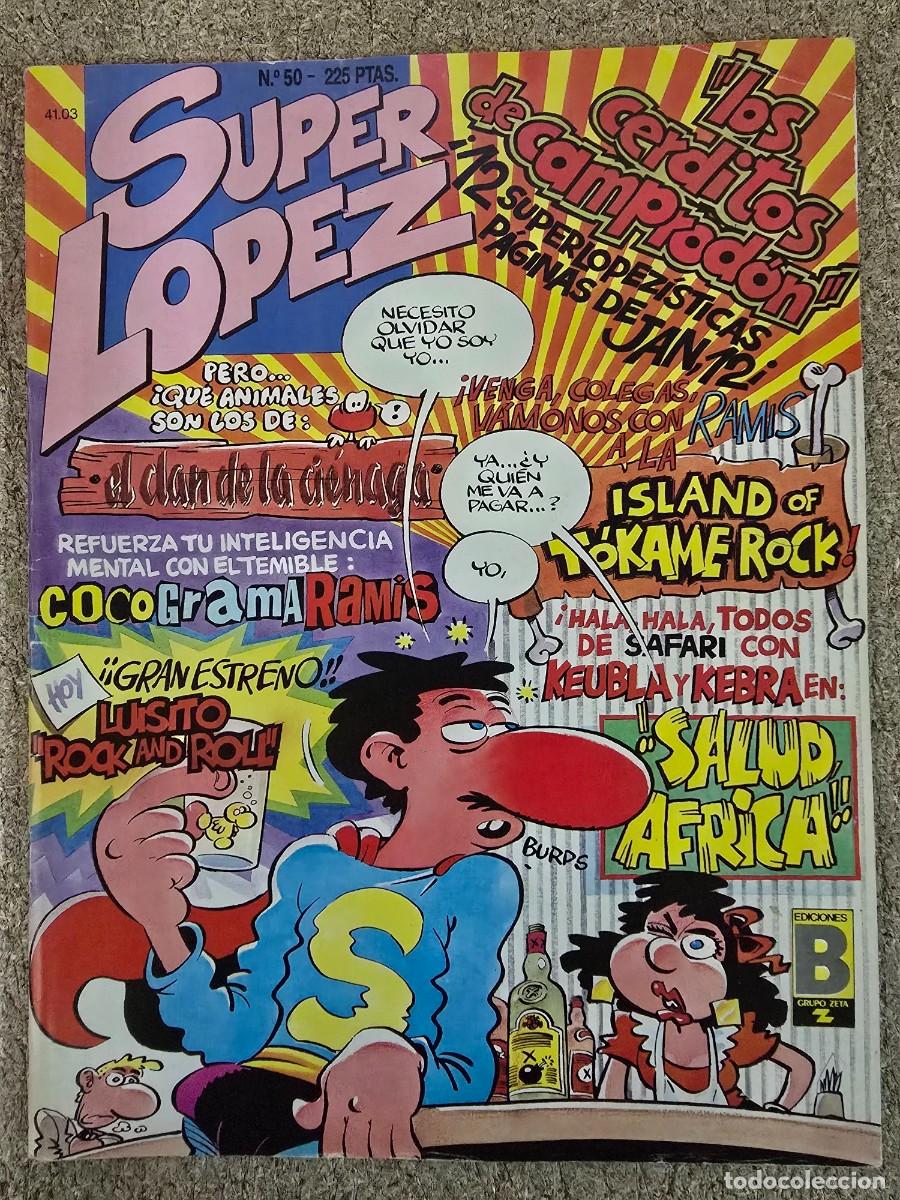 C&oacute;mics: Superlopez.Super Lopez 50.Ediciones B - Foto 1