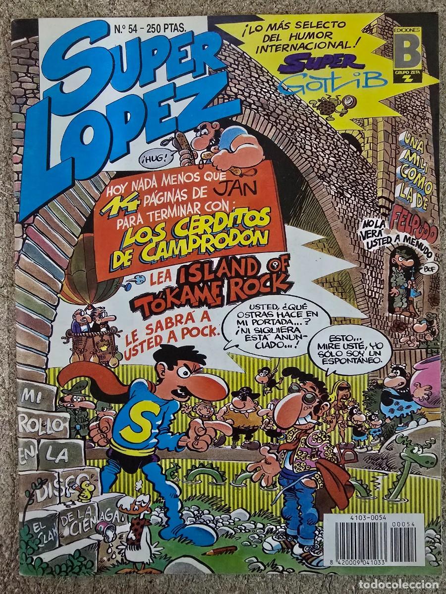 C&oacute;mics: Superlopez.Super Lopez 54.Ediciones B - Foto 1