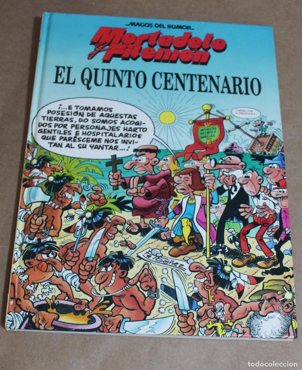 C&oacute;mics: MAGOS DEL HUMOR 42 Mortadelo EL QUINTO CENTENARIO - ed B Tapa dura 1&ordf; a&ntilde;o 1992 - Buen estado