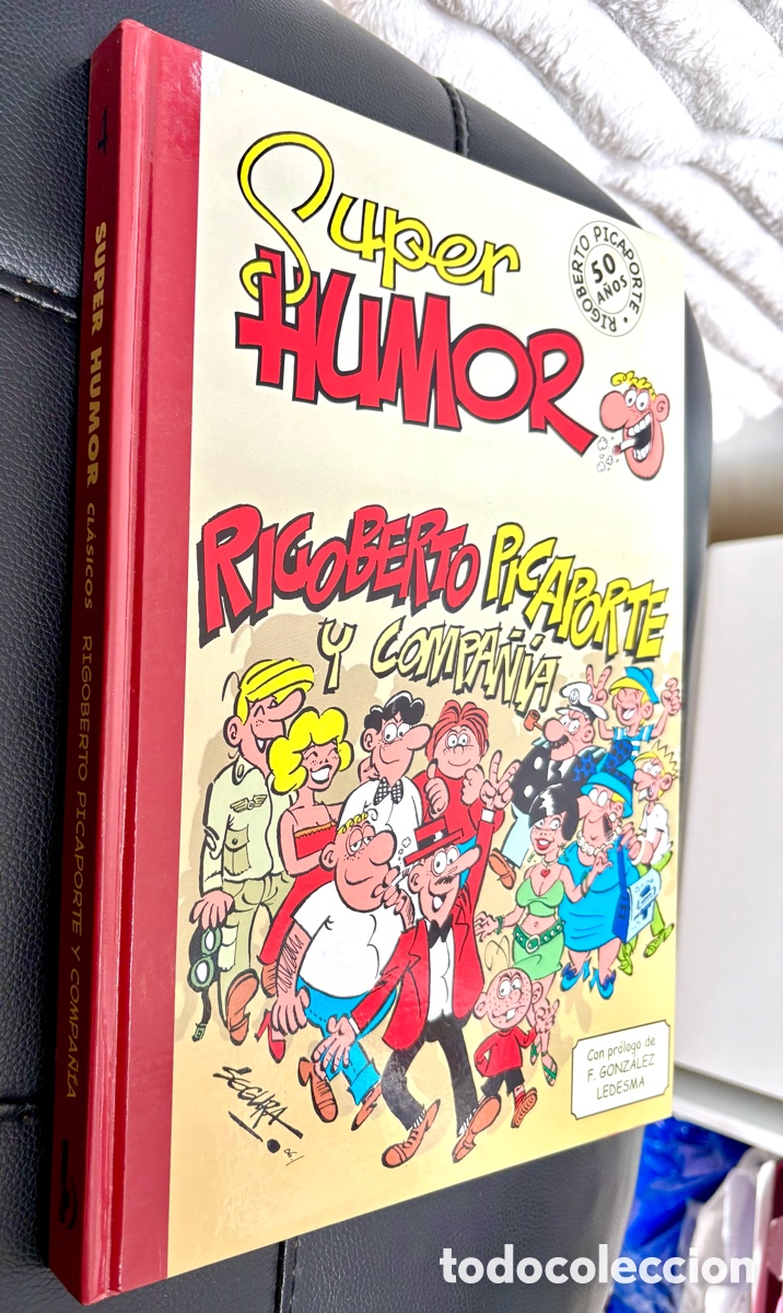 C&oacute;mics: Super Humor Cl&aacute;sicos N&ordm; 4: Rigoberto Picaporte y Compa&ntilde;&iacute;a (Ediciones B, 2007)