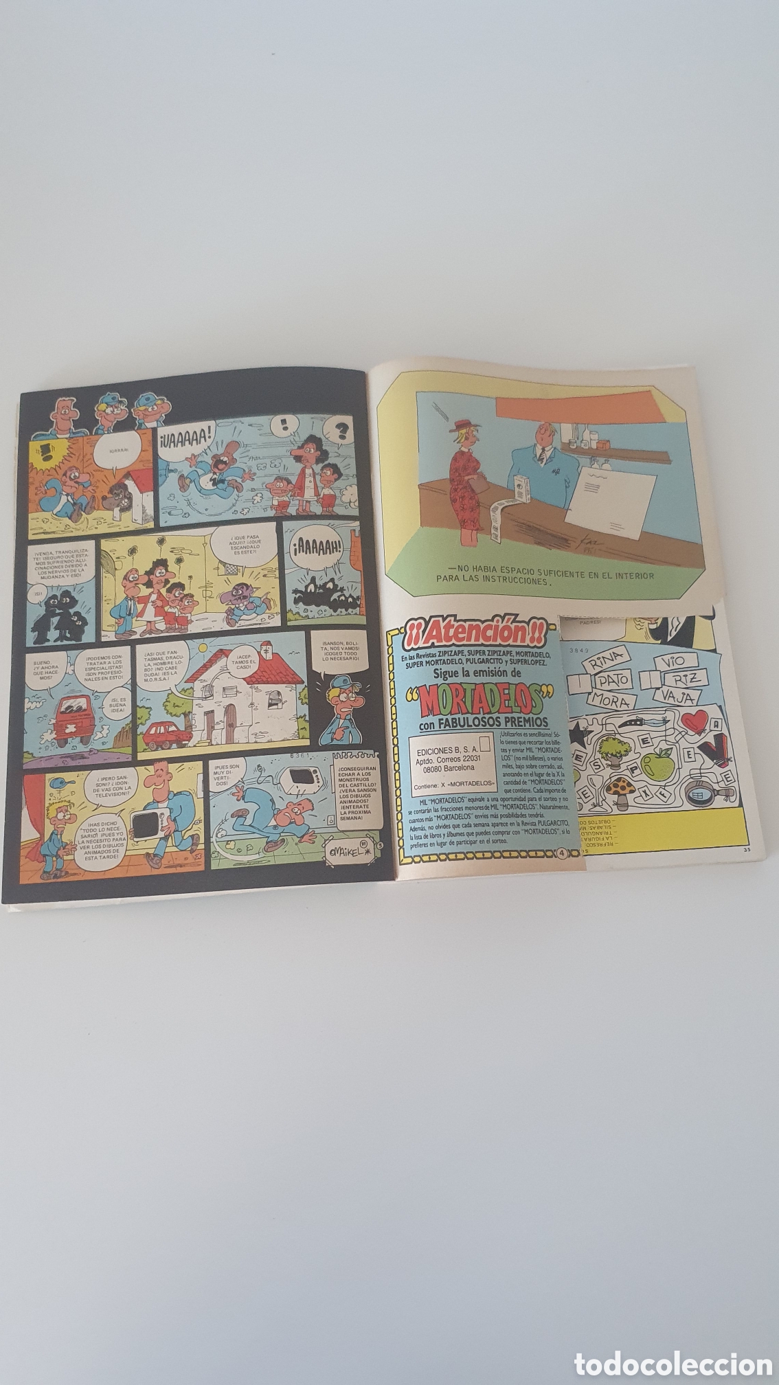 C&oacute;mics: C&oacute;mic &rdquo;Nuevas Galer&iacute;as del Humor&rdquo; Ediciones B 1987 - Foto 3