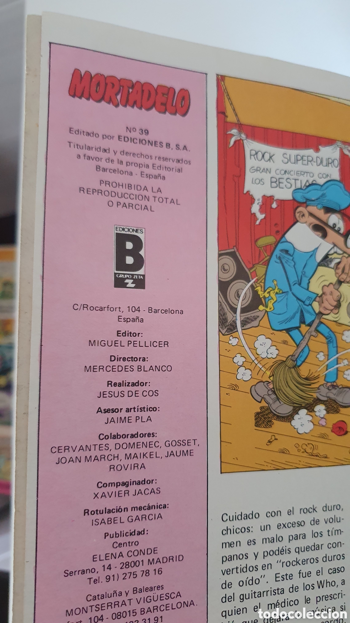 C&oacute;mics: C&oacute;mic &rdquo;Nuevas Galer&iacute;as del Humor&rdquo; Ediciones B 1987 - Foto 10
