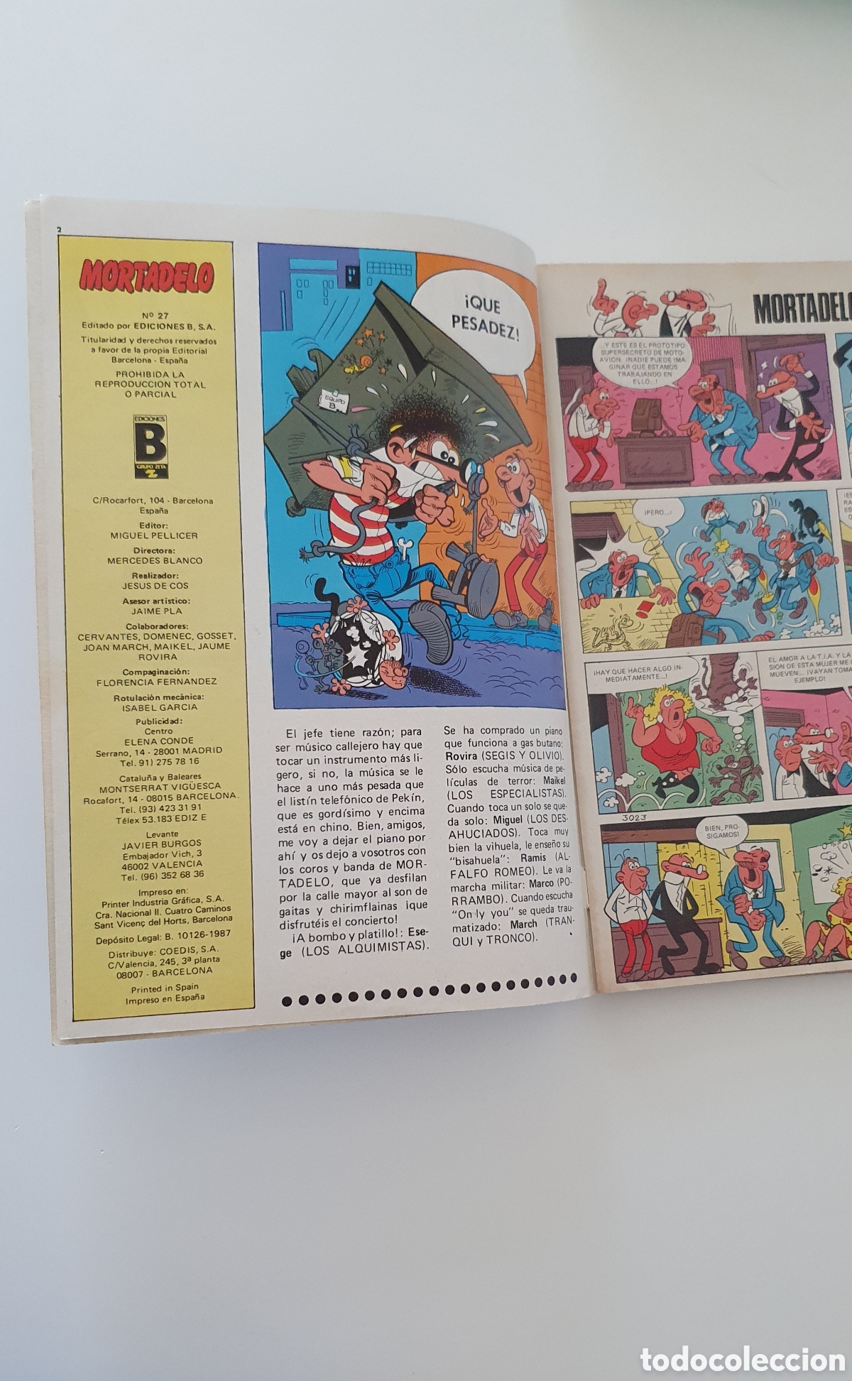 C&oacute;mics: N&uacute;mero 3 &rdquo;Nuevas Galer&iacute;as del Humor&rdquo; 1987 - Foto 4