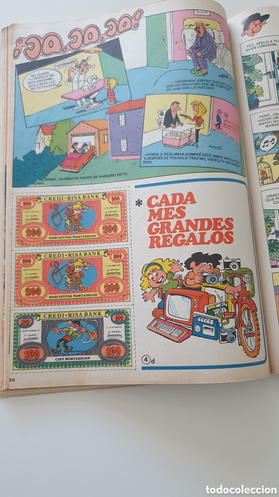 C&oacute;mics: C&oacute;mic &rdquo;Vamos a reir&rdquo; Ediciones B.1987 - Foto 5