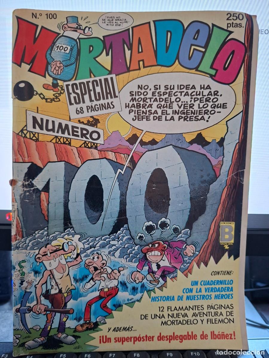 C&oacute;mics: MORTADELO EDICIONES B. ESPECIAL 68 PAGINAS NUMERO 100 - CAJA 1