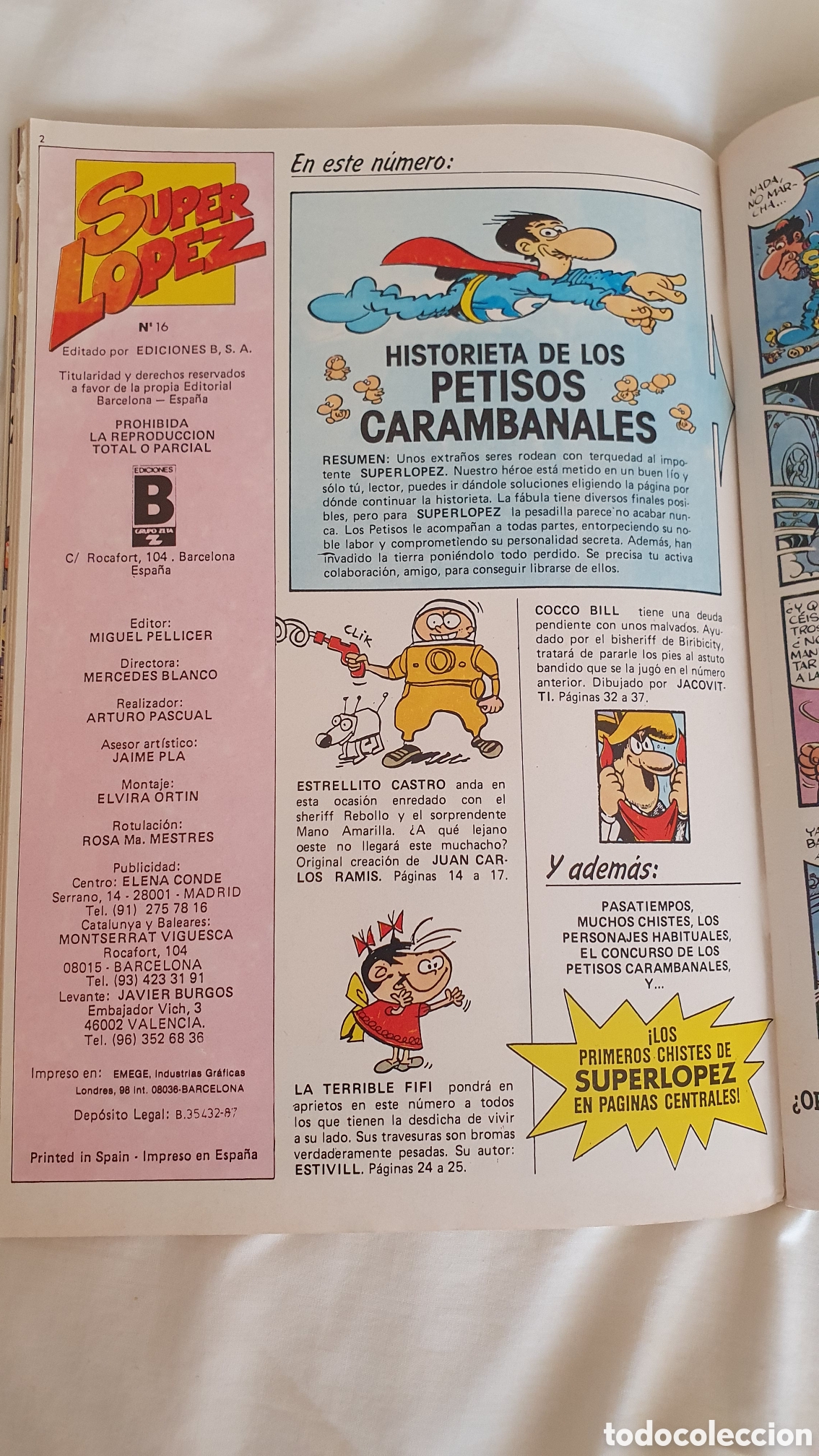 C&oacute;mics: C&oacute;mics &rdquo;Galer&iacute;as del Humor&rdquo; N&uacute;mero 17. A&ntilde;o 1987 - Foto 8