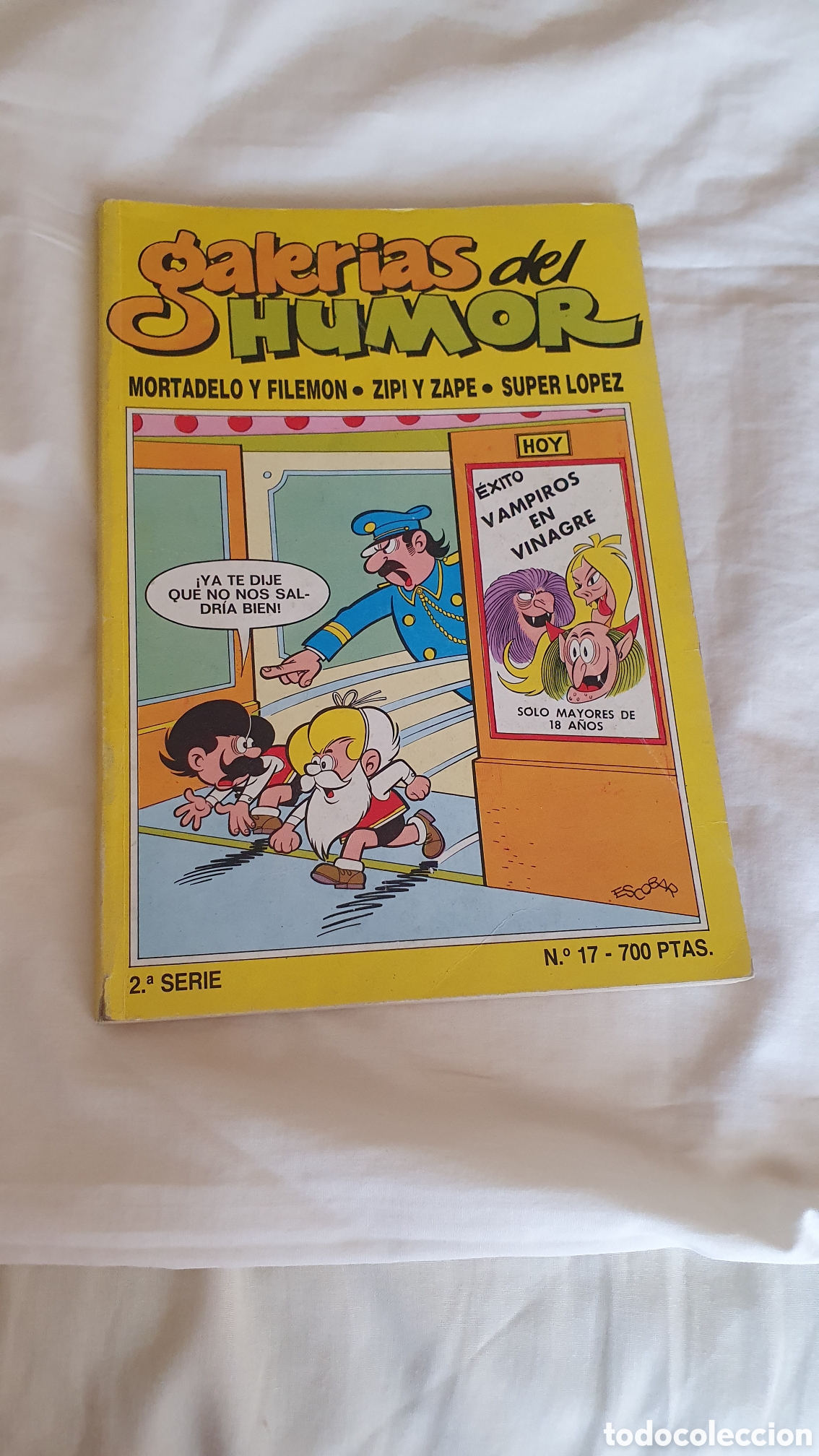 C&oacute;mics: C&oacute;mics &rdquo;Galer&iacute;as del Humor&rdquo; N&uacute;mero 17. A&ntilde;o 1987 - Foto 12