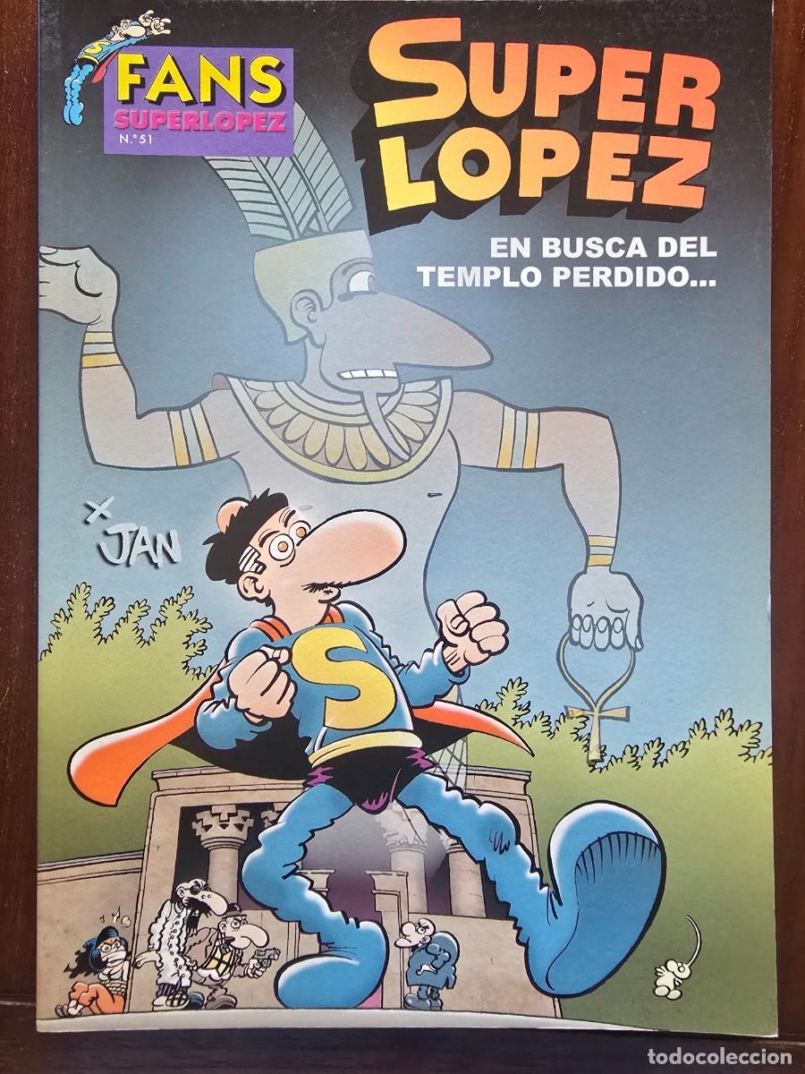 C&oacute;mics: Fans 51 Super Lopez.Superlopez En Busca del Templo Perdido 1&ordf; edicion.Ediciones B 2008