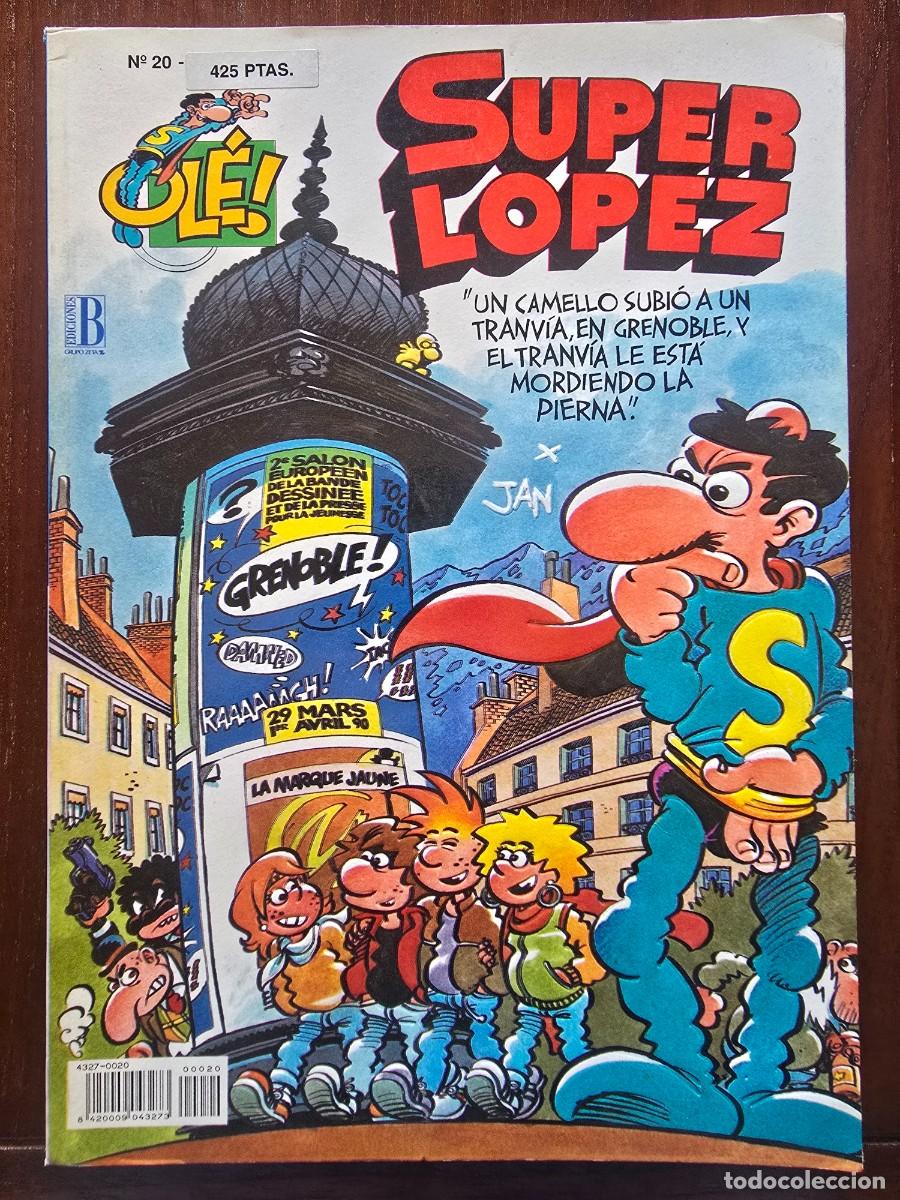C&oacute;mics: Col. Ole 20 Super Lopez.Superlopez Un Camello Subio 2&ordf; edicion.Ediciones B 1996.en relieve