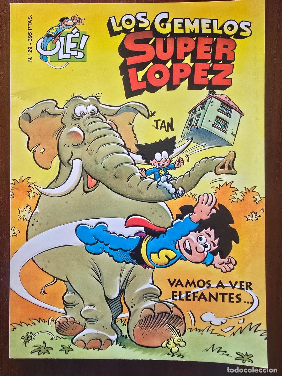 C&oacute;mics: Col. Ole 29 Super Lopez.Los Gemelos Superlopez 1&ordf; edicion.Ediciones B 1996.en relieve