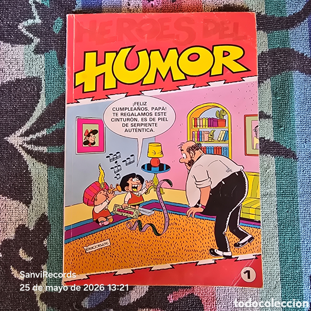 C&oacute;mics: HEROES DEL HUMOR 1 (EDICIONES B) - Foto 1