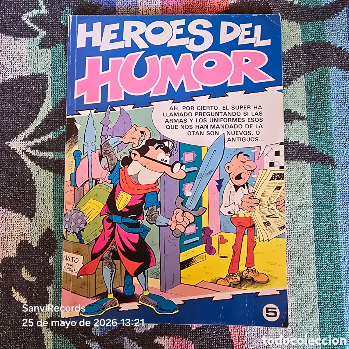 C&oacute;mics: HEROES DEL HUMOR 5 (EDICIONES B) - Foto 1