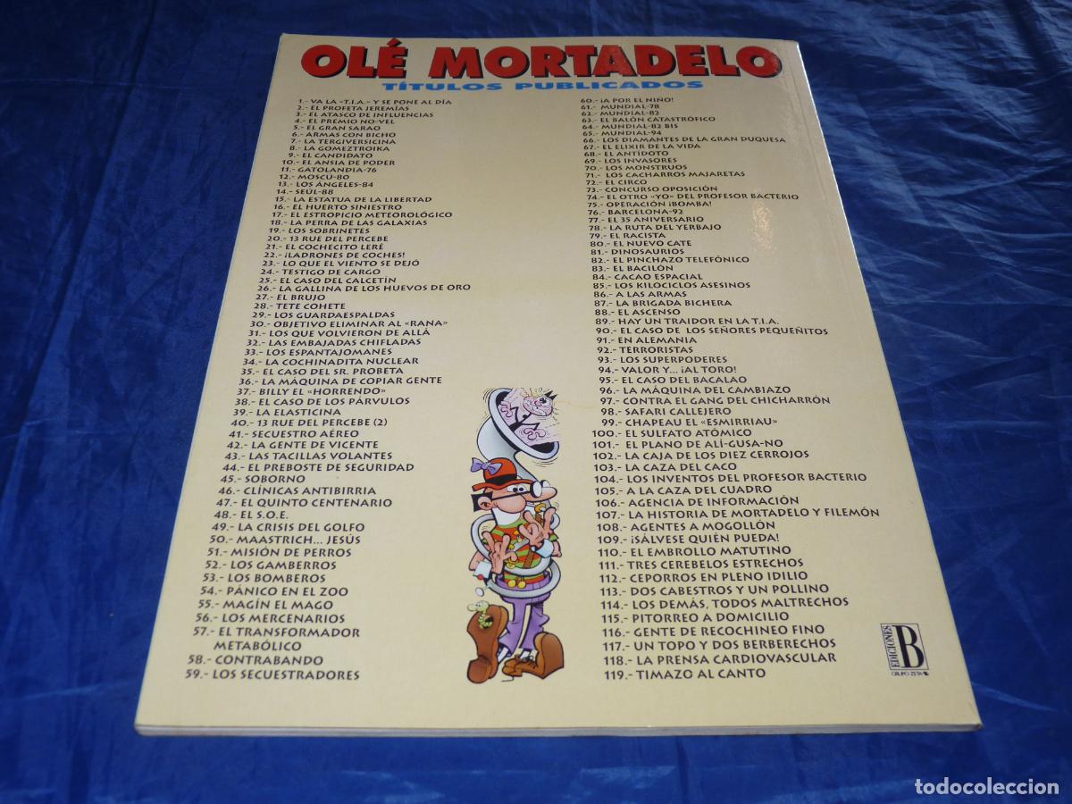 C&oacute;mics: Mortadelo #6 1era edici&oacute;n relieve OREFSLL - Foto 2