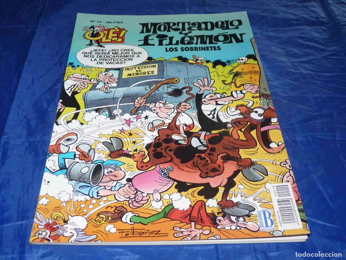 C&oacute;mics: Mortadelo #19 1era edici&oacute;n relieve OREFSLL - Foto 1