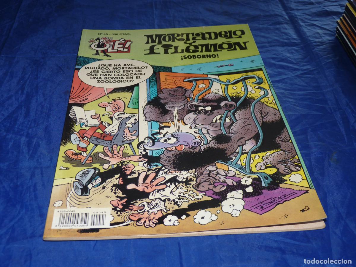 C&oacute;mics: Mortadelo #45 1era edici&oacute;n relieve OREFSLL - Foto 1