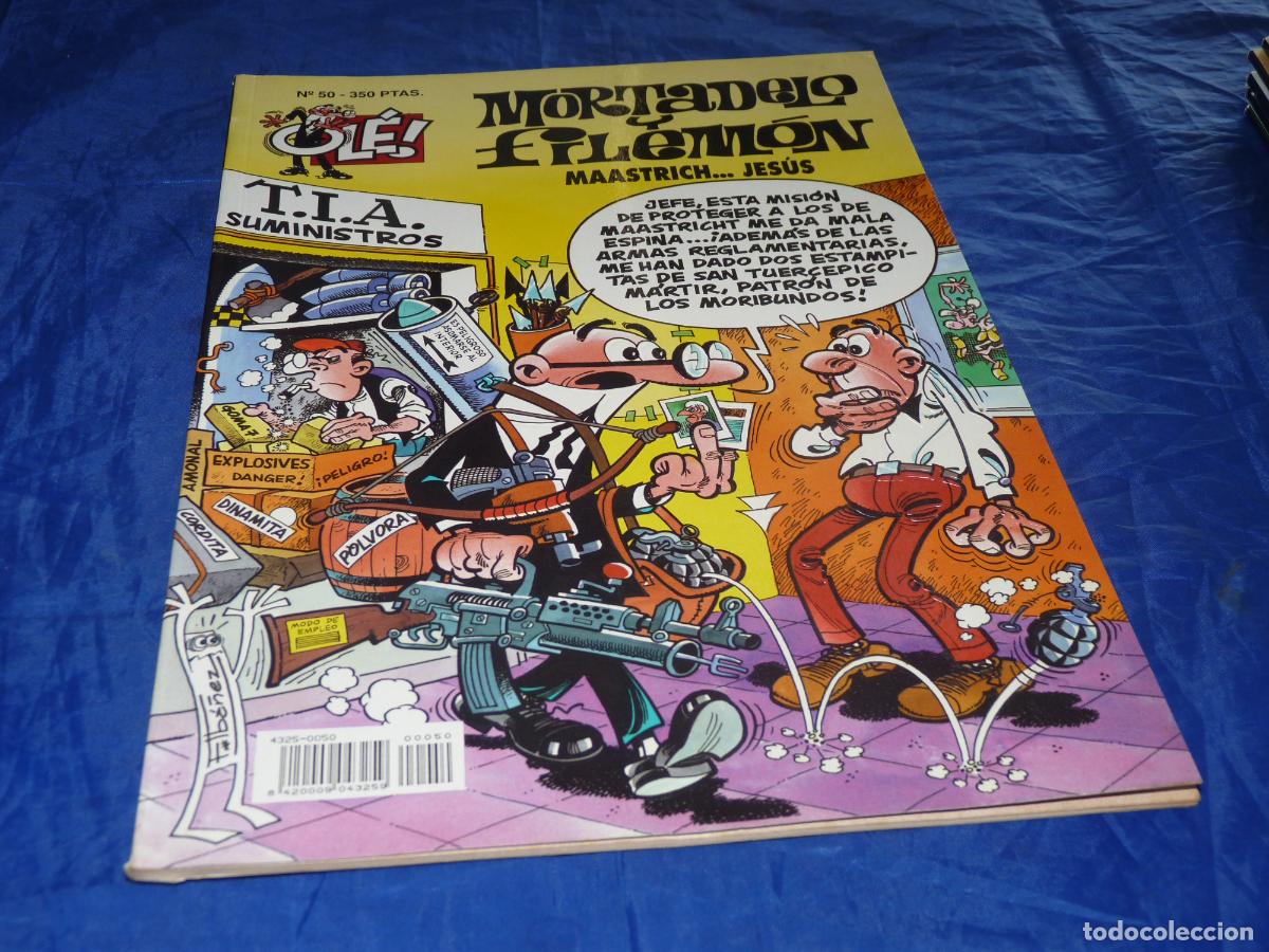 C&oacute;mics: Mortadelo #50 1era edici&oacute;n relieve OREFSLL - Foto 1