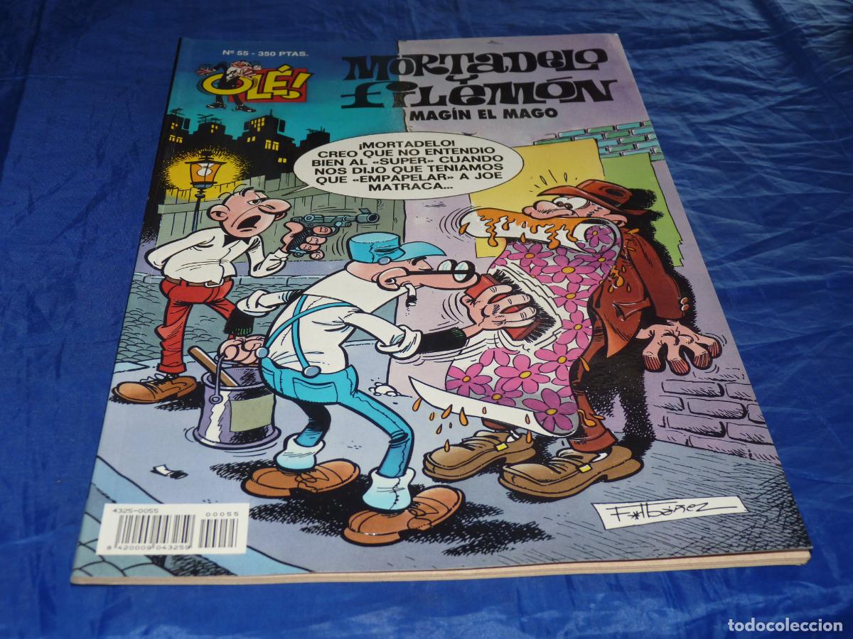 C&oacute;mics: Mortadelo #55 1era edici&oacute;n relieve OREFSLL - Foto 1