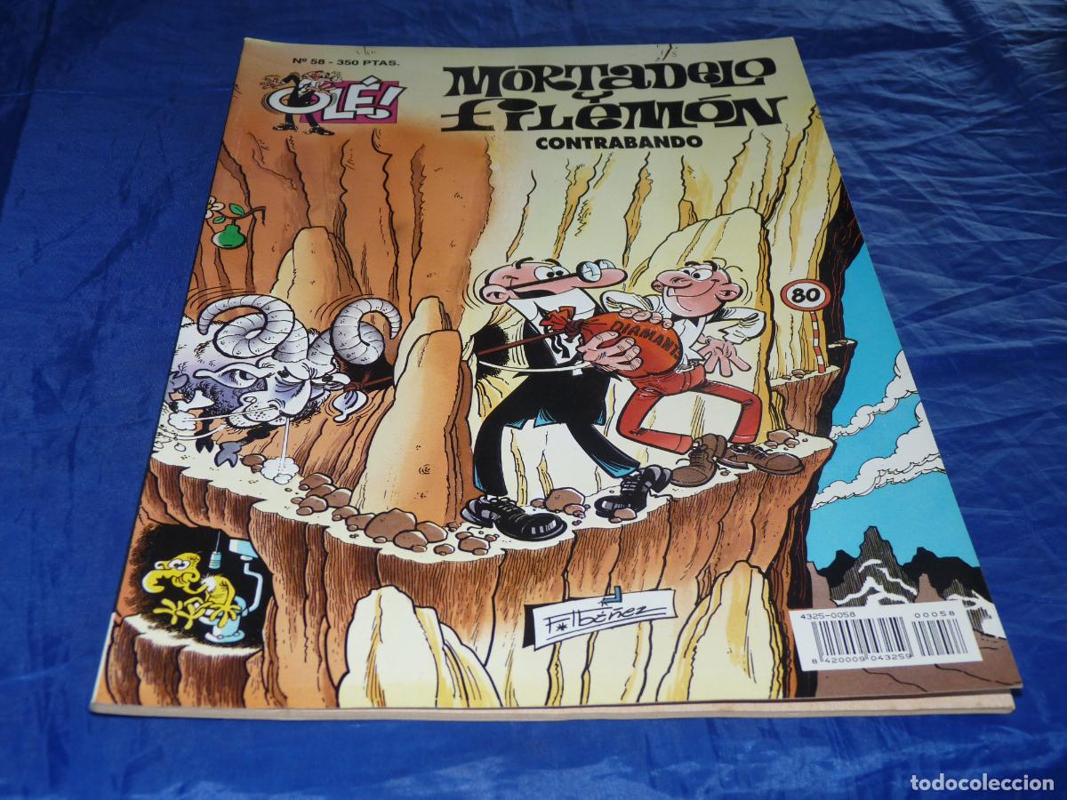 C&oacute;mics: Mortadelo #58 1era edici&oacute;n relieve OREFSLL - Foto 1
